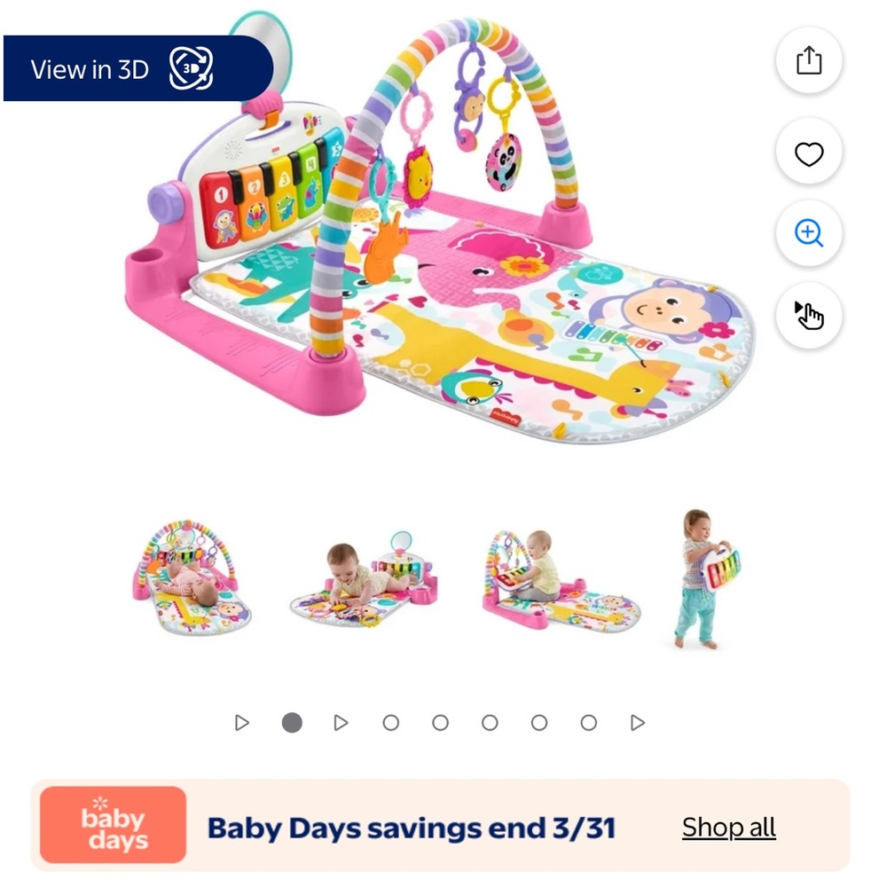 Baby gym fisher price